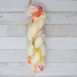 Aubs Worsted | hand dyed yarn | handdyed yarn | hand dyed worsted yarn | worsted yarn | worsted weight | Speckled Yarn | Season Change