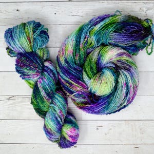 hand dyed yarn | dk weight yarn | dk yarn | 100% Superwash merino | merino wool | Sweater Yarn | variegated yarn | Butterfly Effect