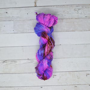 Mandy Slub | hand dyed yarn | fingering weight yarn | Yarn | Speckled Yarn | fingering yarn | Sock Yarn | multi colored | Dance Party