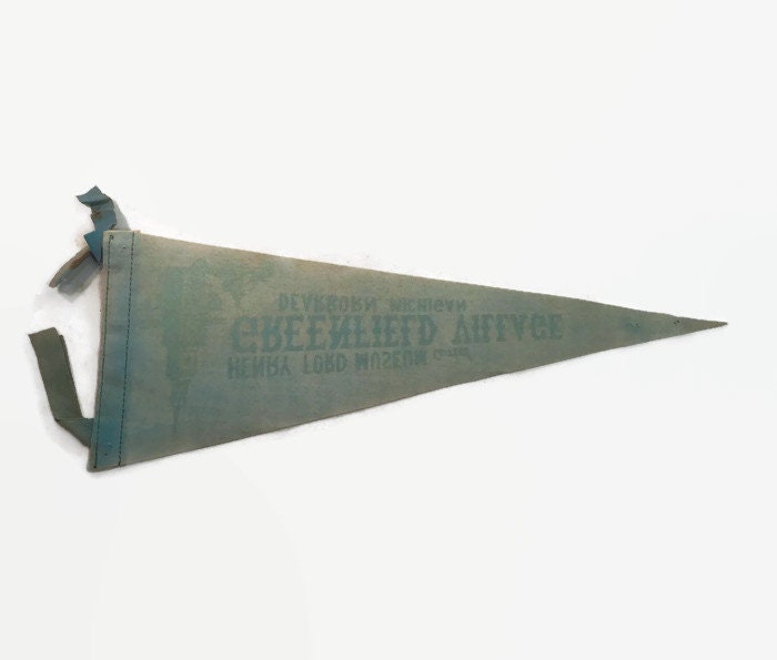 Ford Museum and Greenfield Village Felt Pennant Vintage Wall - Etsy