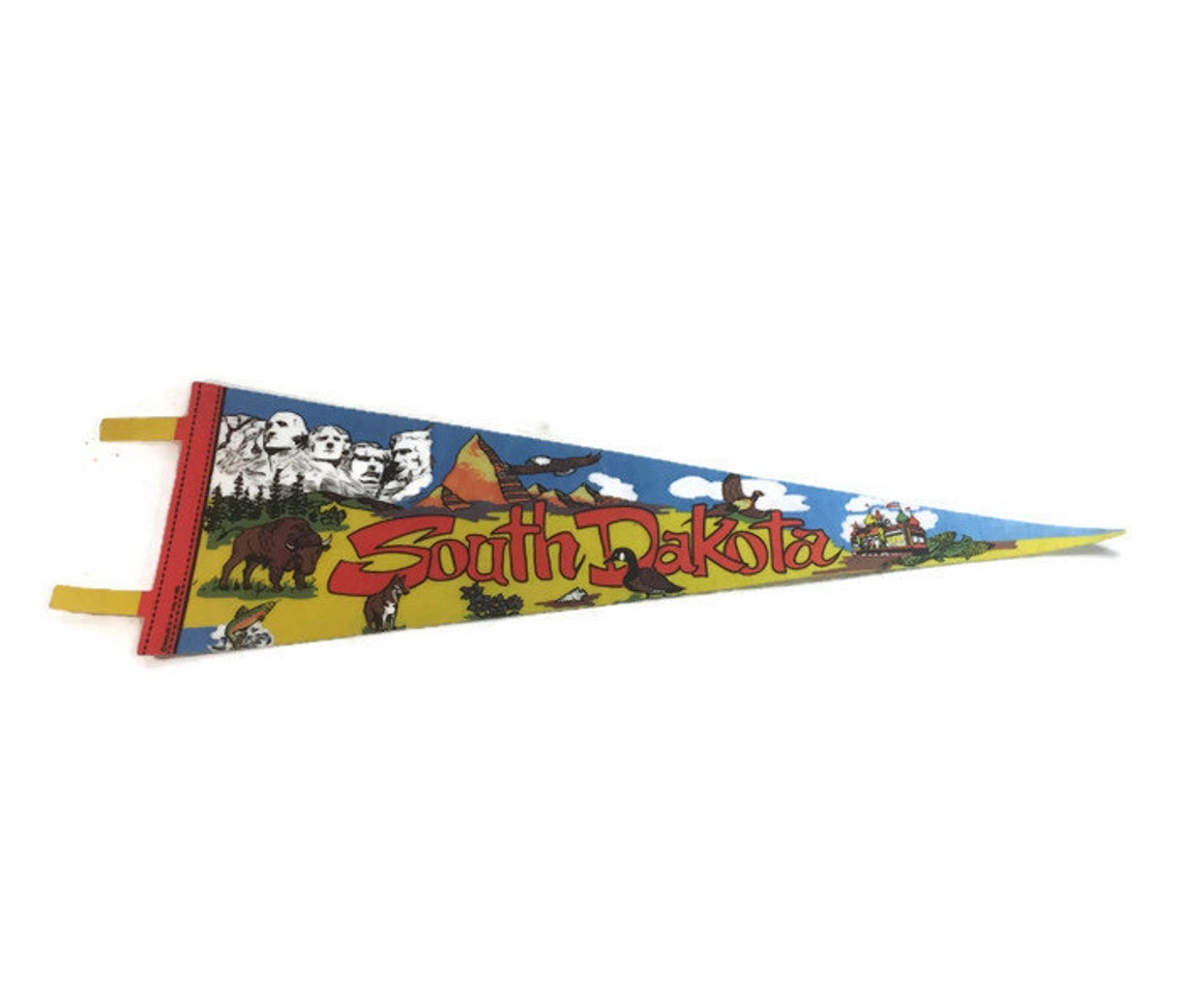 South Dakota State University Jackrabbits Pennant - Full Size 12x30 Inch Felt Banner, Officially Licensed