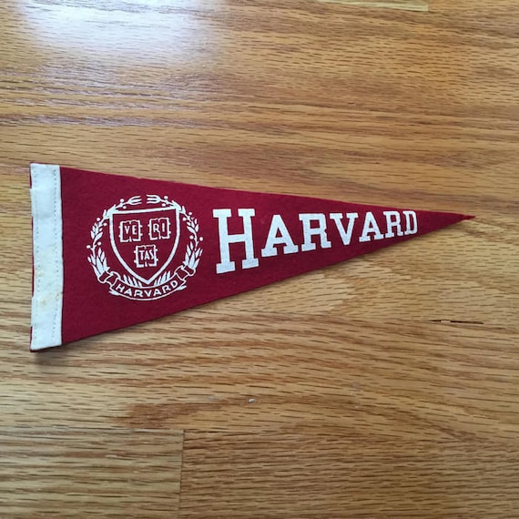 Harvard Felt Pennant