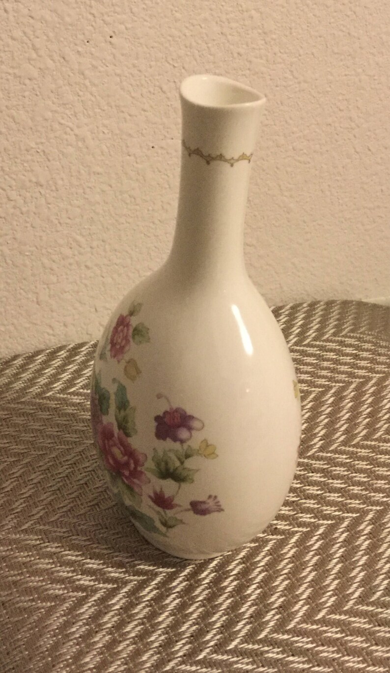 Mikasa Fine Bone China Floral Bud Vase A6004 Cheshire | Etsy