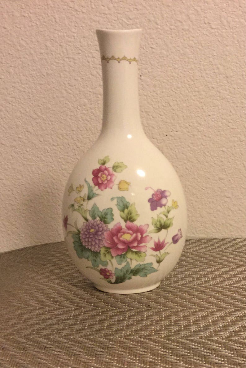 Mikasa Fine Bone China Floral Bud Vase A6004 Cheshire | Etsy