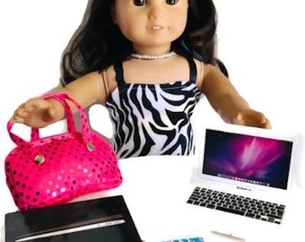 american girl computer set