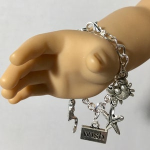 Mermaid Charm Armband passt American Girl 18 &quot;Puppe Zubehör Schmuck Einzigartig von Dolly Madelynn&#39;s