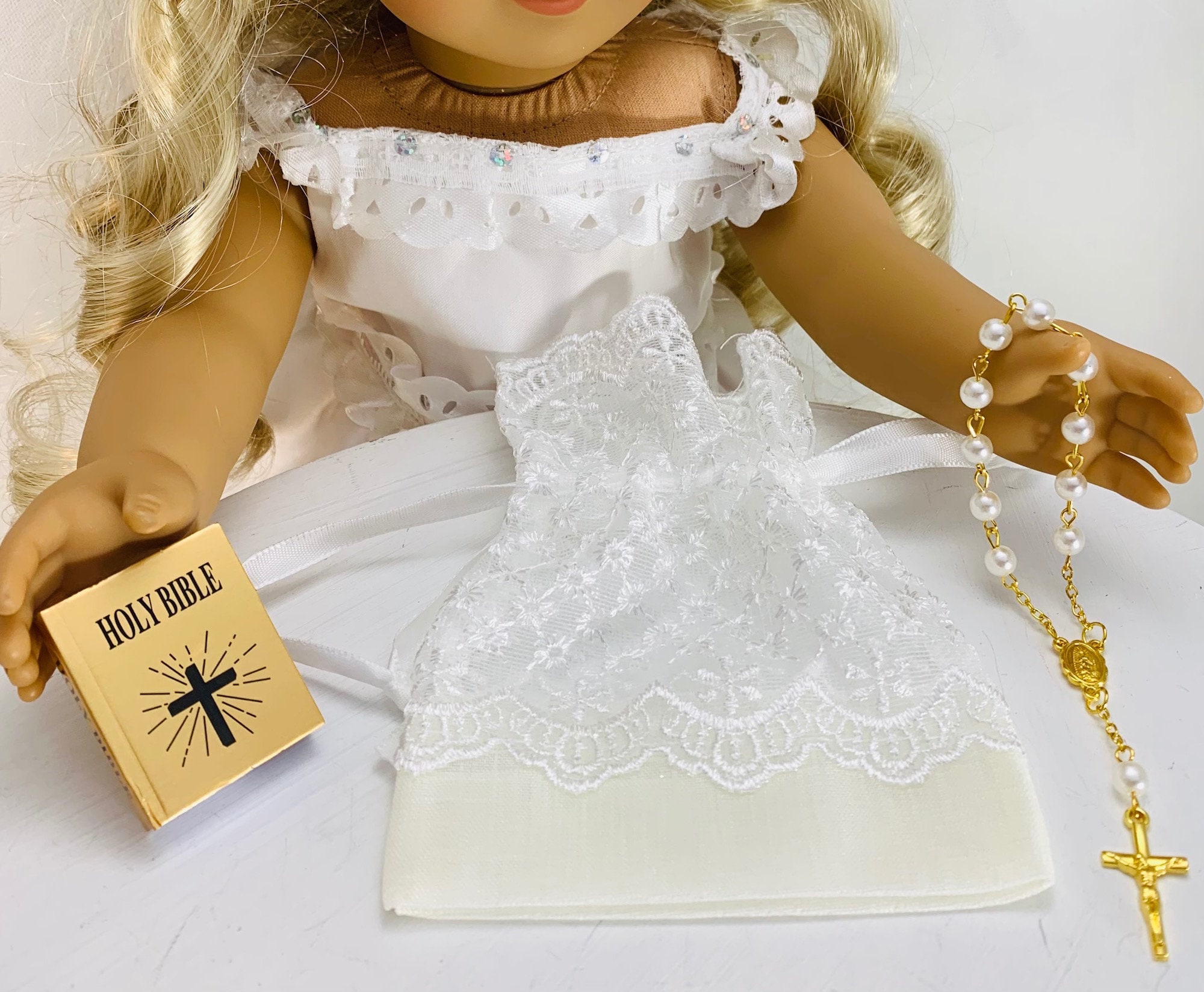 First Communion for American Girl Doll 18