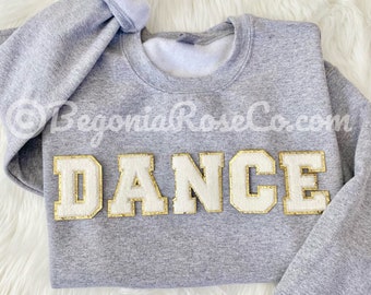 Dance Team Shirt Dance Studio Sweatshirt Custom Dancer Sweater Youth Dancer Outfit Dance Warm Up Shirt Birthday Dance Gift Idea for Girl