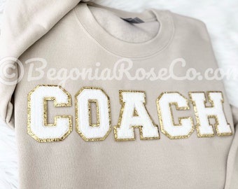 Coach Sweatshirt Coach Shirt Coach Gift for Coach Appreciation Gift from the Team Thank You Coach Cheer Coach Softball Coach Life Coach