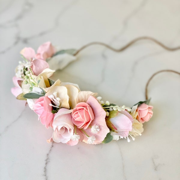 Baby Flower Crown Etsy