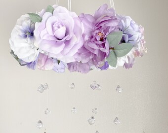 Lavender Baby Mobile Etsy