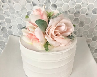 Floral Cake Topper Floral Flower Cake Topper Flower Birthday Cake Topper Wedding Cake Topper Boho Cake Topper Cake Topper for Wedding