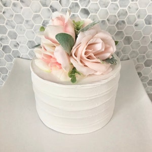 Floral Cake Topper Floral Flower Cake Topper Flower Birthday Cake Topper Wedding Cake Topper Boho Cake Topper Cake Topper for Wedding