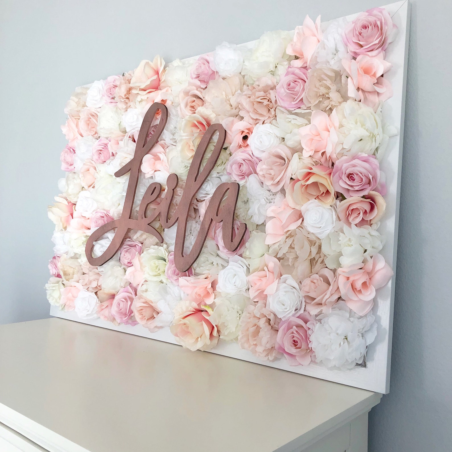 Nursery Name Sign Nursery Name Decor Baby Name Decor Girl Etsy