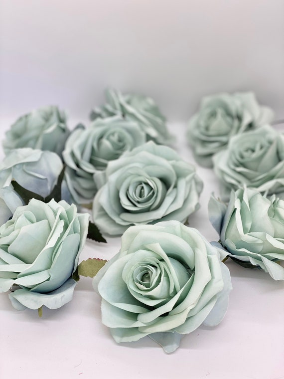 3 5 Menthe Artificielle Fleur De Rose Menthe Artificielle Etsy France