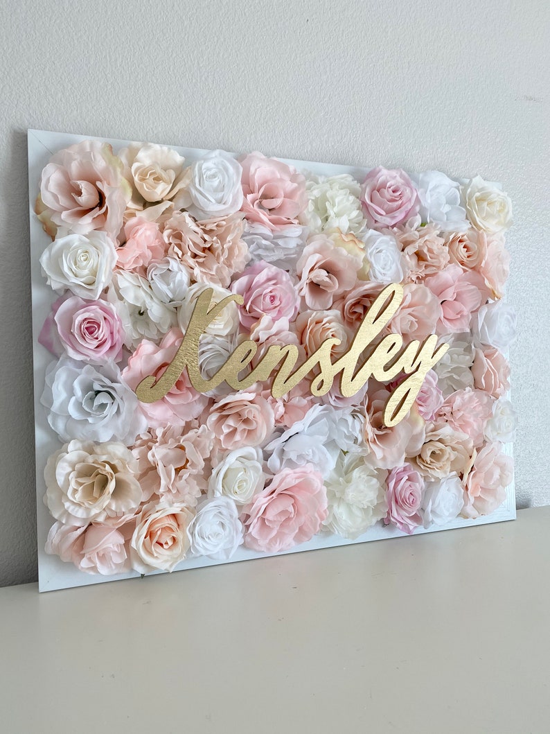 Baby Shower Flower Wall Backdrop Baby Shower Photo Prop Etsy