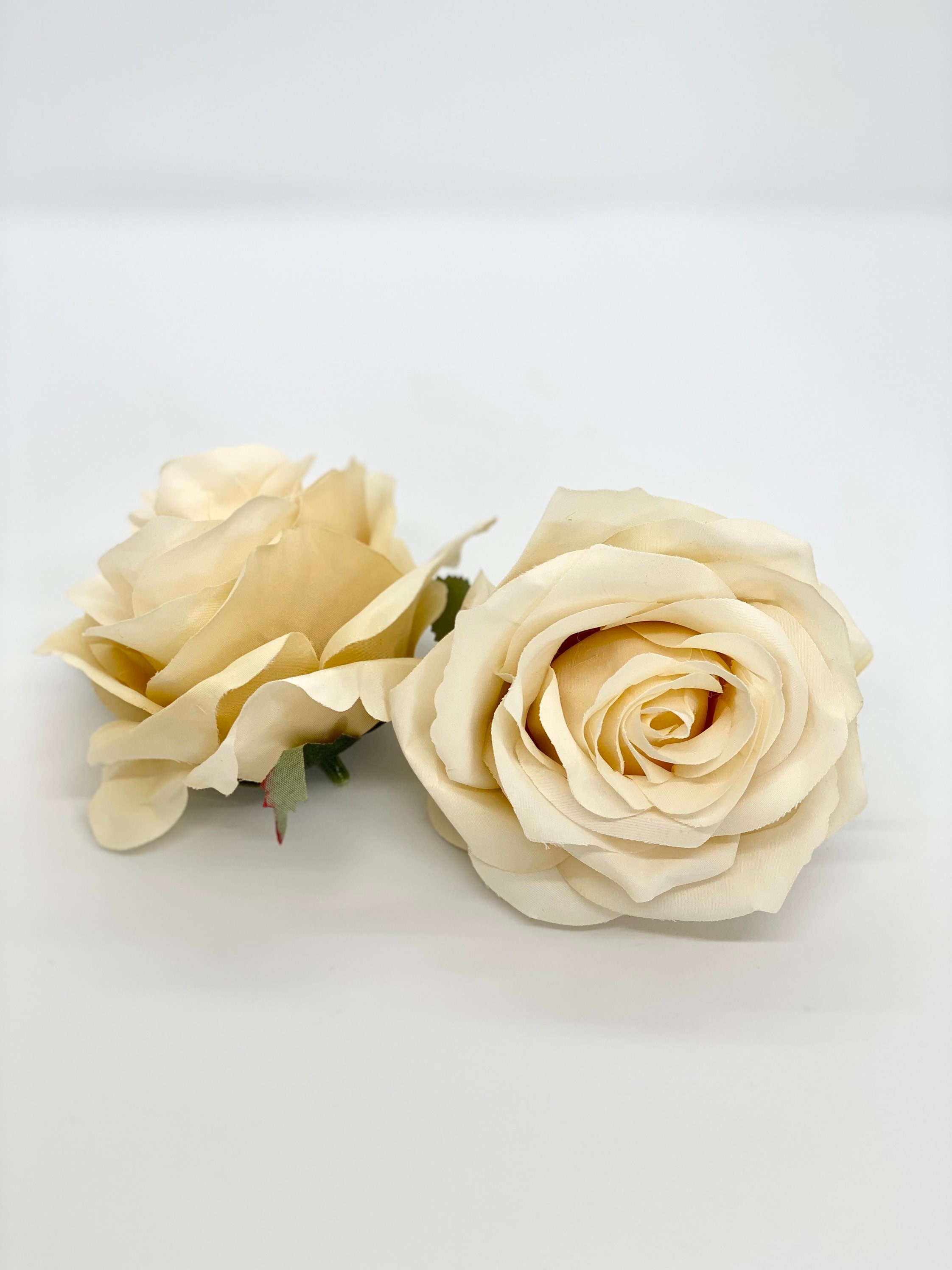 3.5 Artificial Gold Rose Flower Gold Artificial Rose Etsy