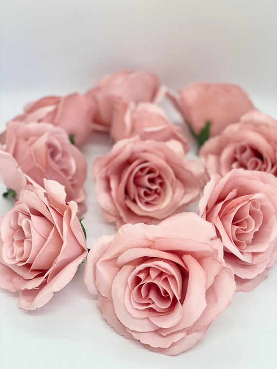 3.5 Artificial Dusty Pink Rose Dusty Rose Flower Dusty Rose Silk Flower Dusty  Pink Wedding Dusty Rose Wedding Flower Decor Dusty Rose Decor -  Canada