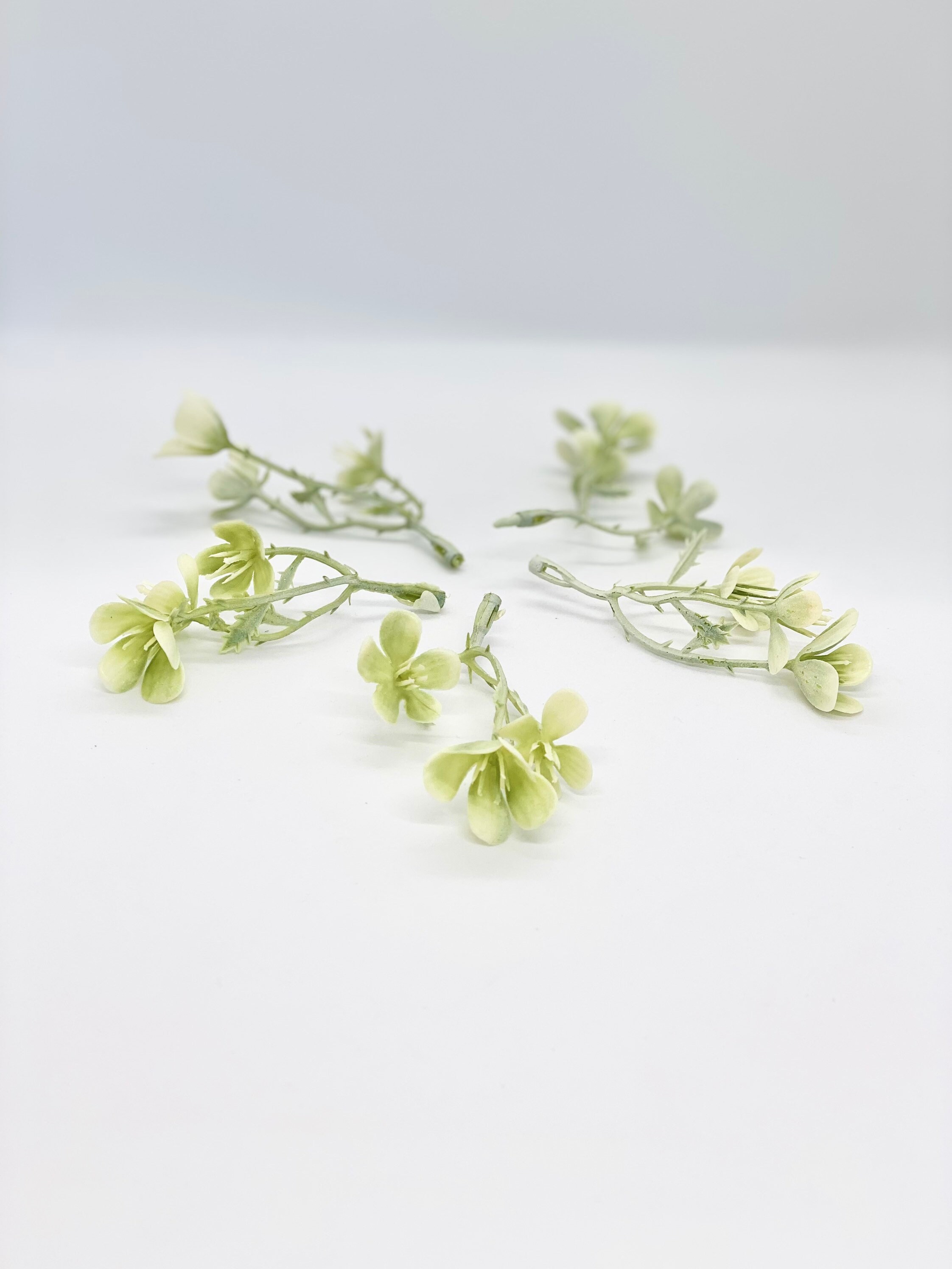 Set of 5 Artificial Succulent Sprig Accent Greenery Sprig Etsy