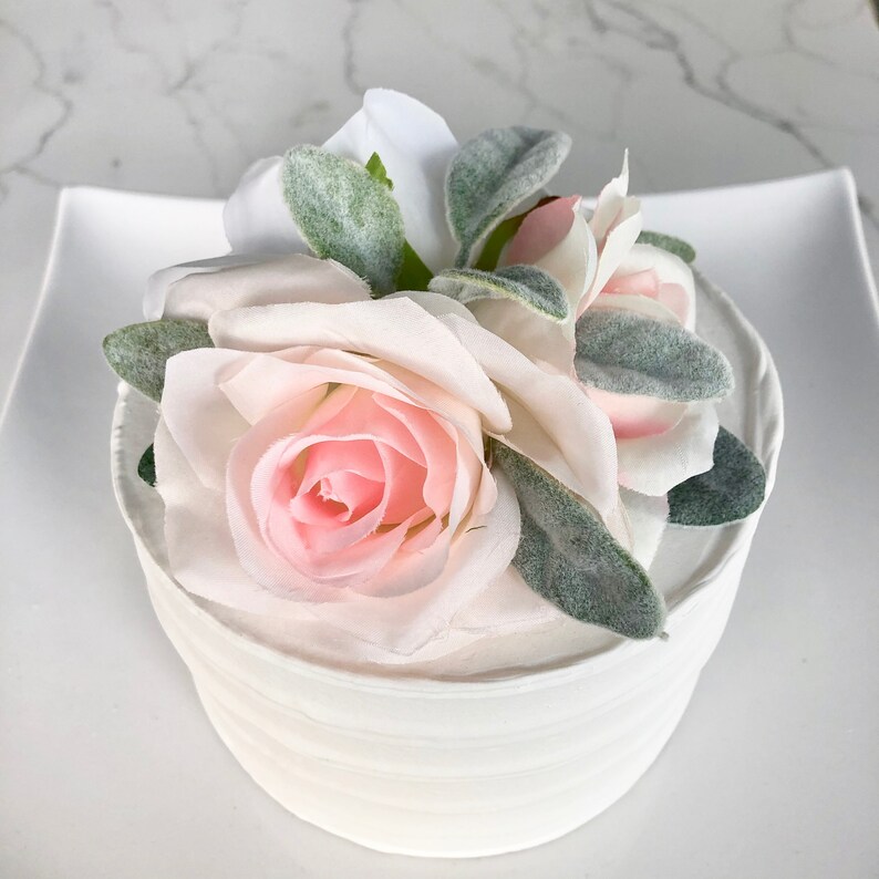 Peony Cake Topper Bridal Shower Cake Topper Floral Cake Topper Etsy