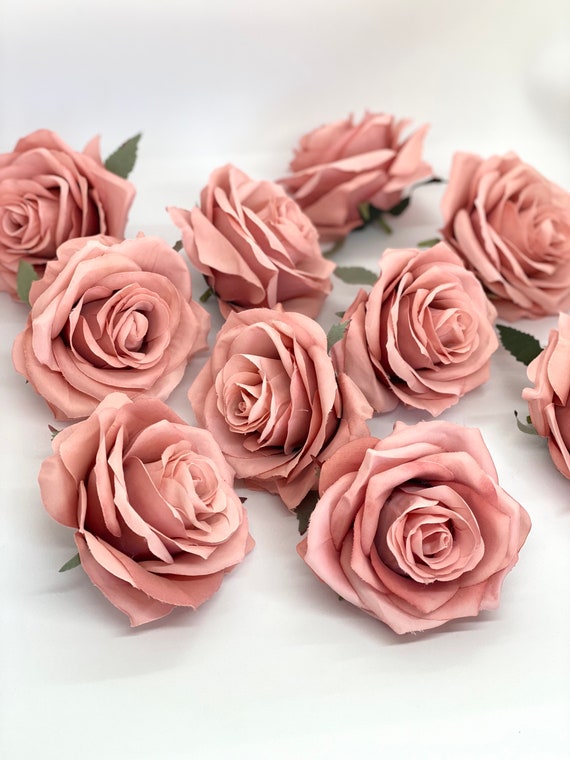 48 Pieces Eight Inch Foam Rose In Gold - Artificial Flowers - at 