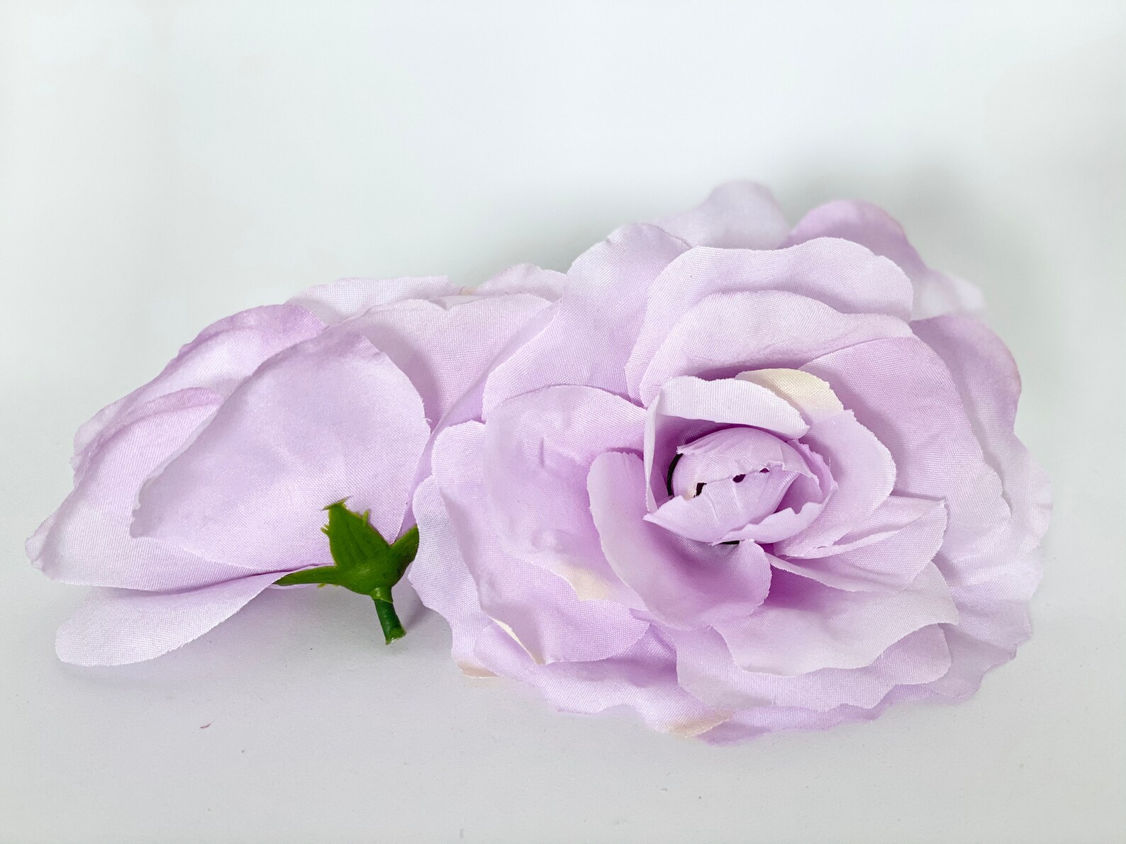 5 Light Lavender Rose Lilac Rose Artificial Lavender Etsy