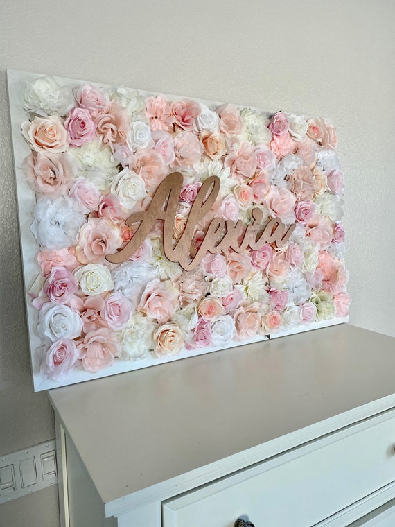 Rose Gold Nursery Decor Blush and Rose Gold Decor Mauve and - Etsy