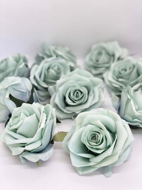 3 5 Menthe Artificielle Fleur De Rose Menthe Artificielle Etsy France