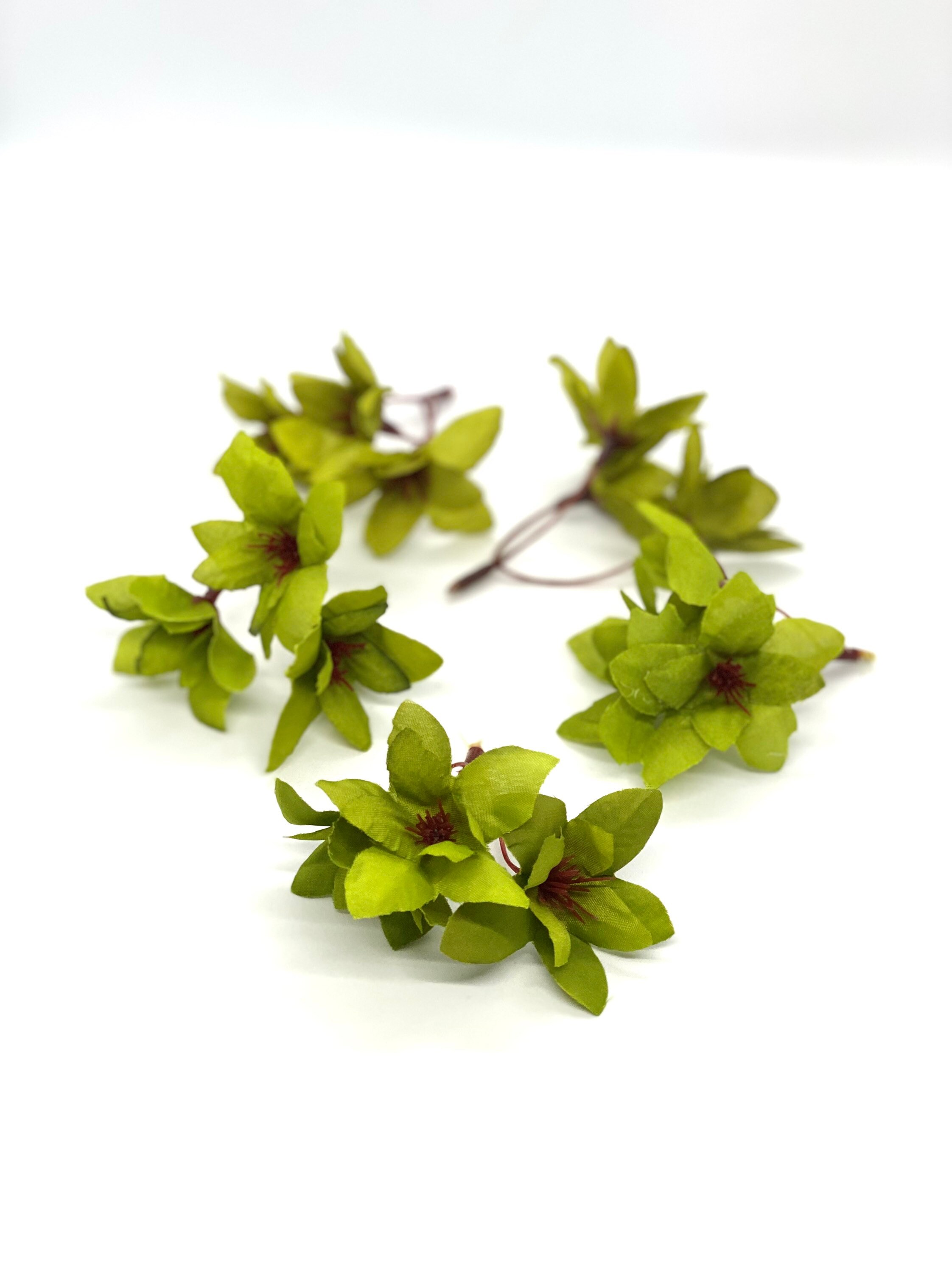 Set of 5 Artificial Olive Greenery Accent Greenery Sprig Etsy