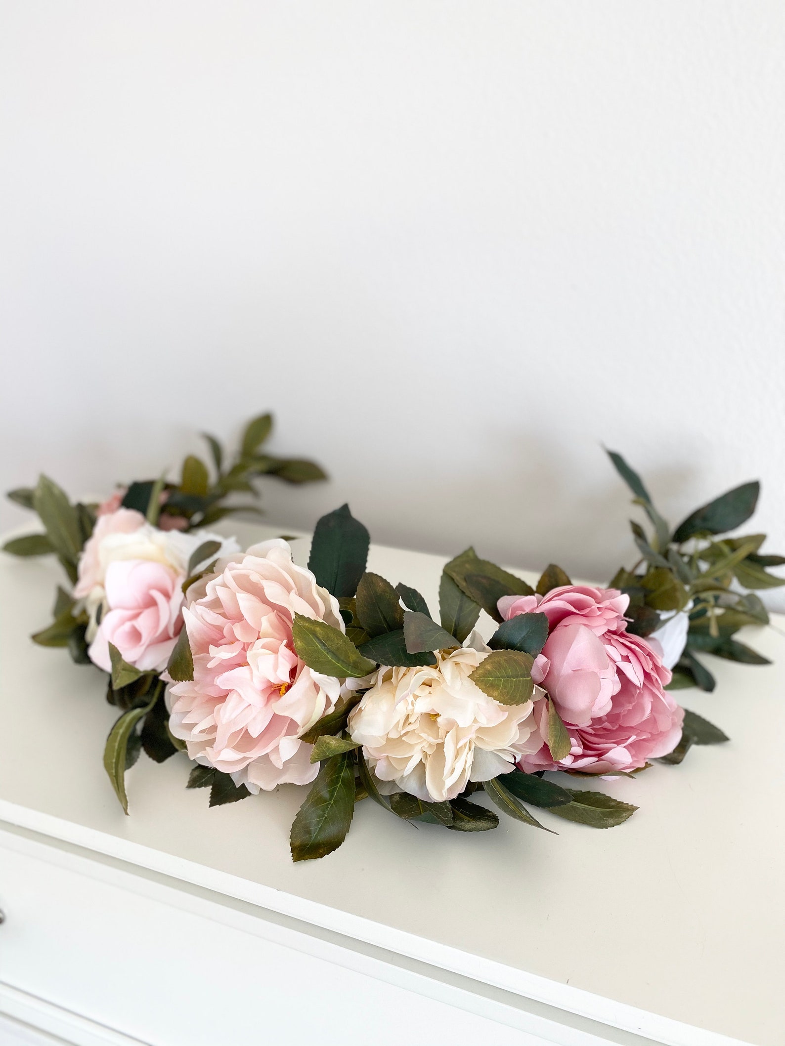 Thick Floral High Chair Garland First Birthday Decoration Etsy