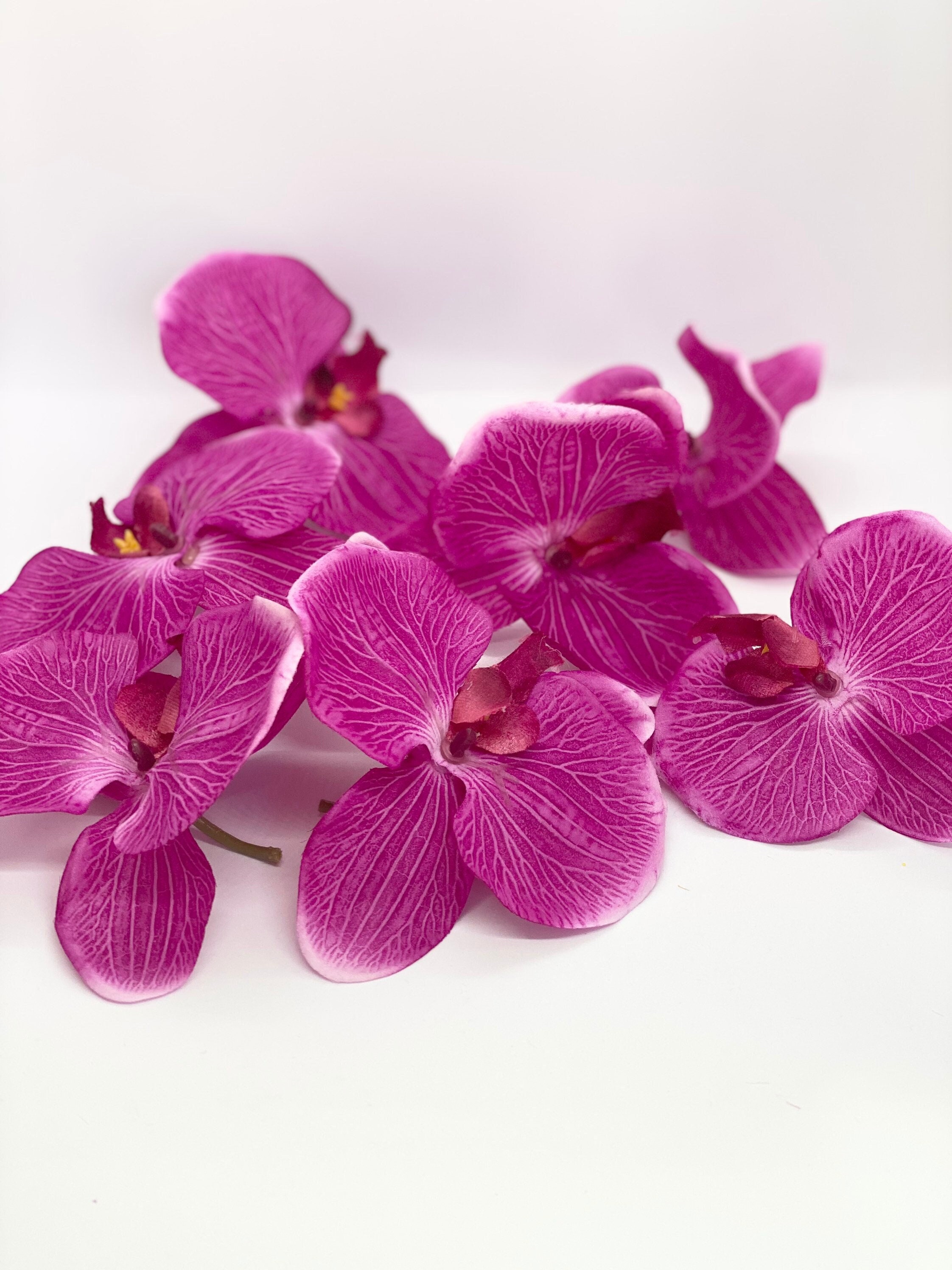 Fleur dorchidée artificielle violette Orchidée violette - Etsy France
