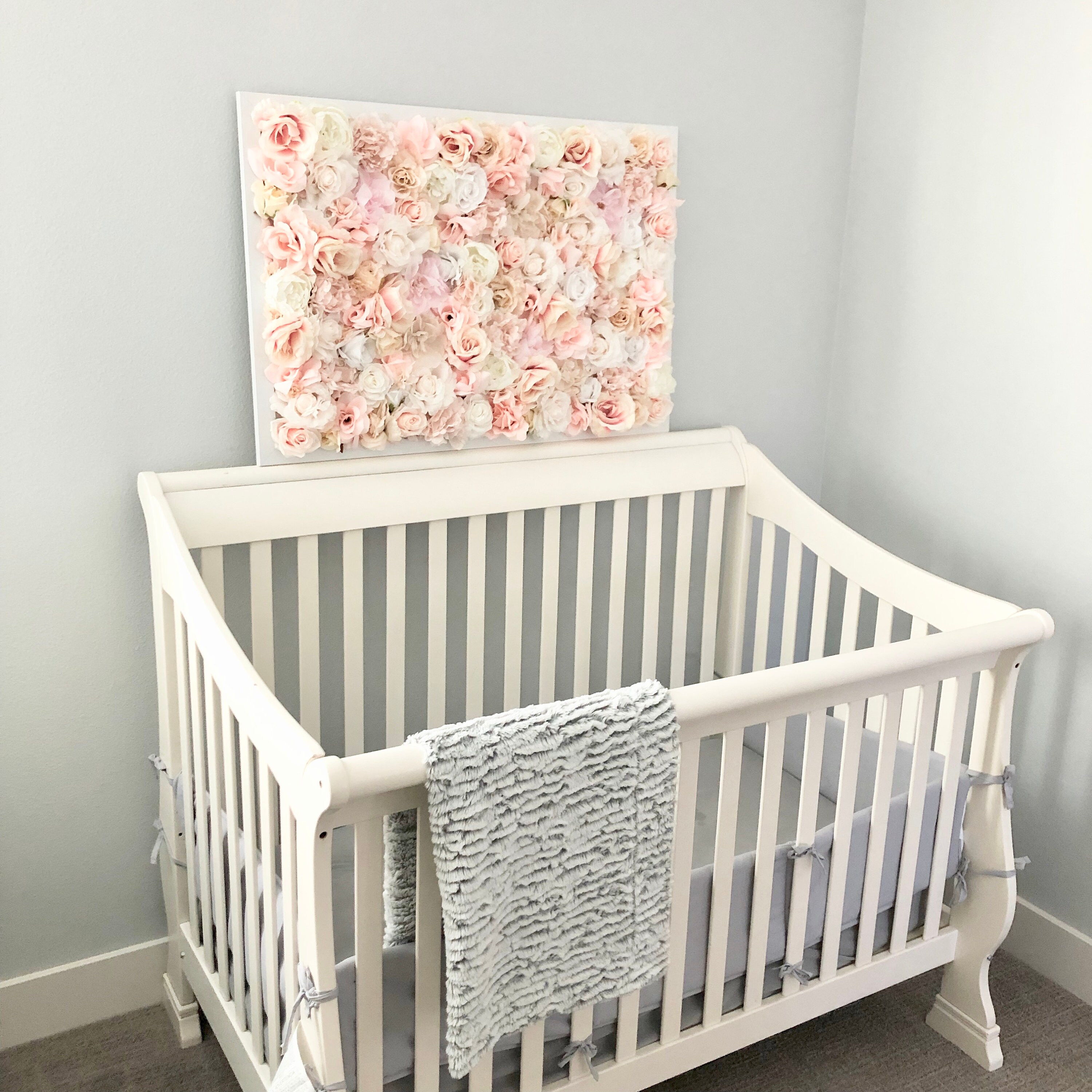 Flower Wall Decor Rose Gold Decor Rose Gold Wall Art Rose Etsy