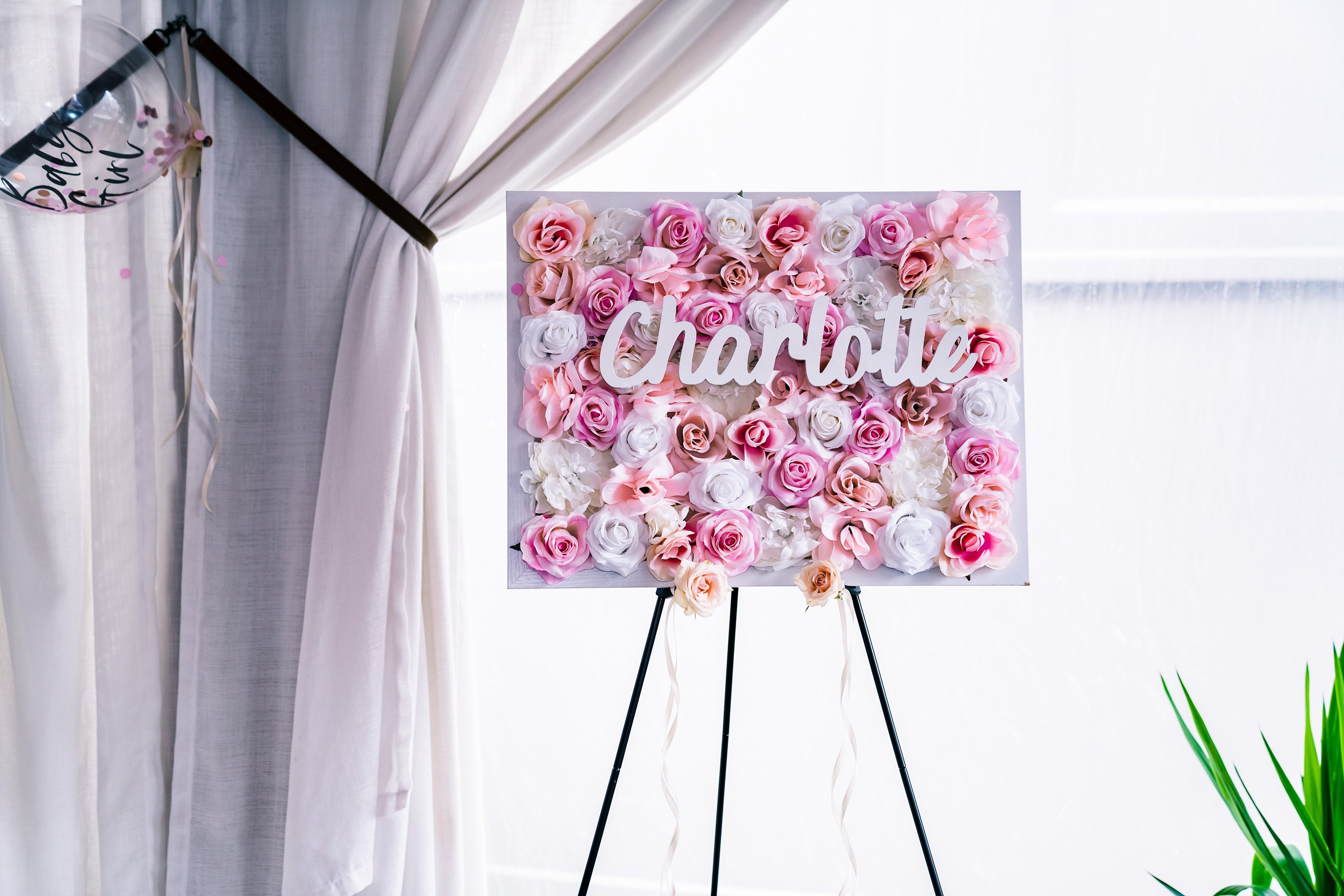 Flower Wall Decor Rose Gold Decor Rose Gold Wall Art Rose Etsy