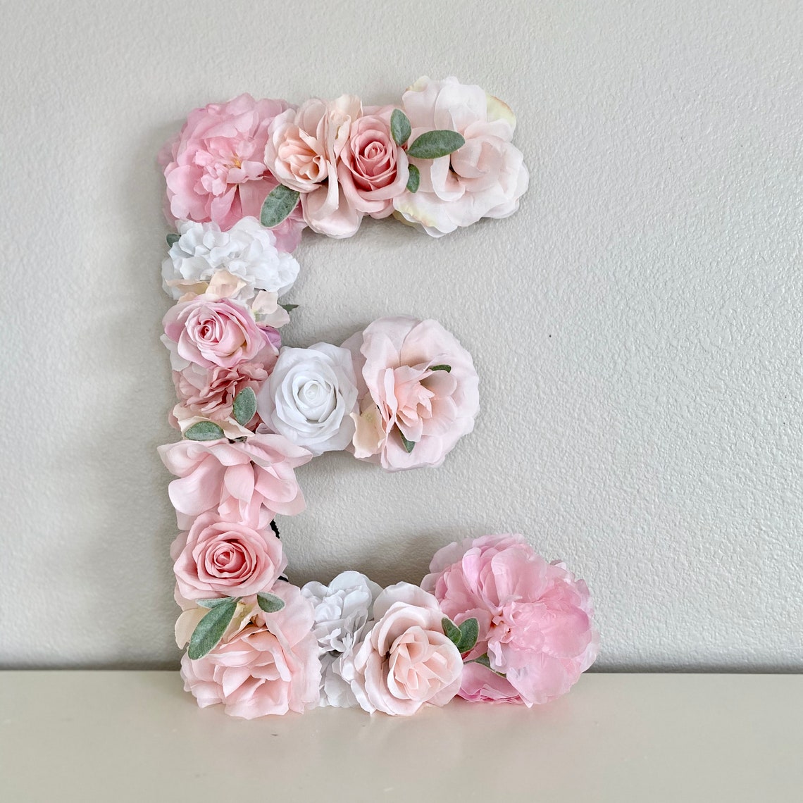 Flower Letter Floral Letter Decor Gift Nurse Gift Nursing Etsy