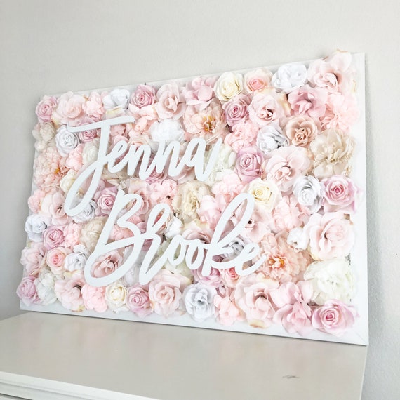 flower wall art