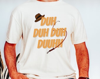 Indy Theme Song Shirt, Indy Shirt, Dr Jones Shirt, Indiana Adventure Shirt, Theme Park Shirt, Indianas Shirt, Indys Whip Shirt, Mens Shirt