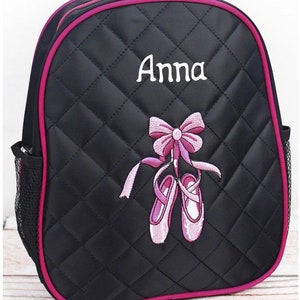 Personalized Ballet Backpack: Monogrammed Dance Bag