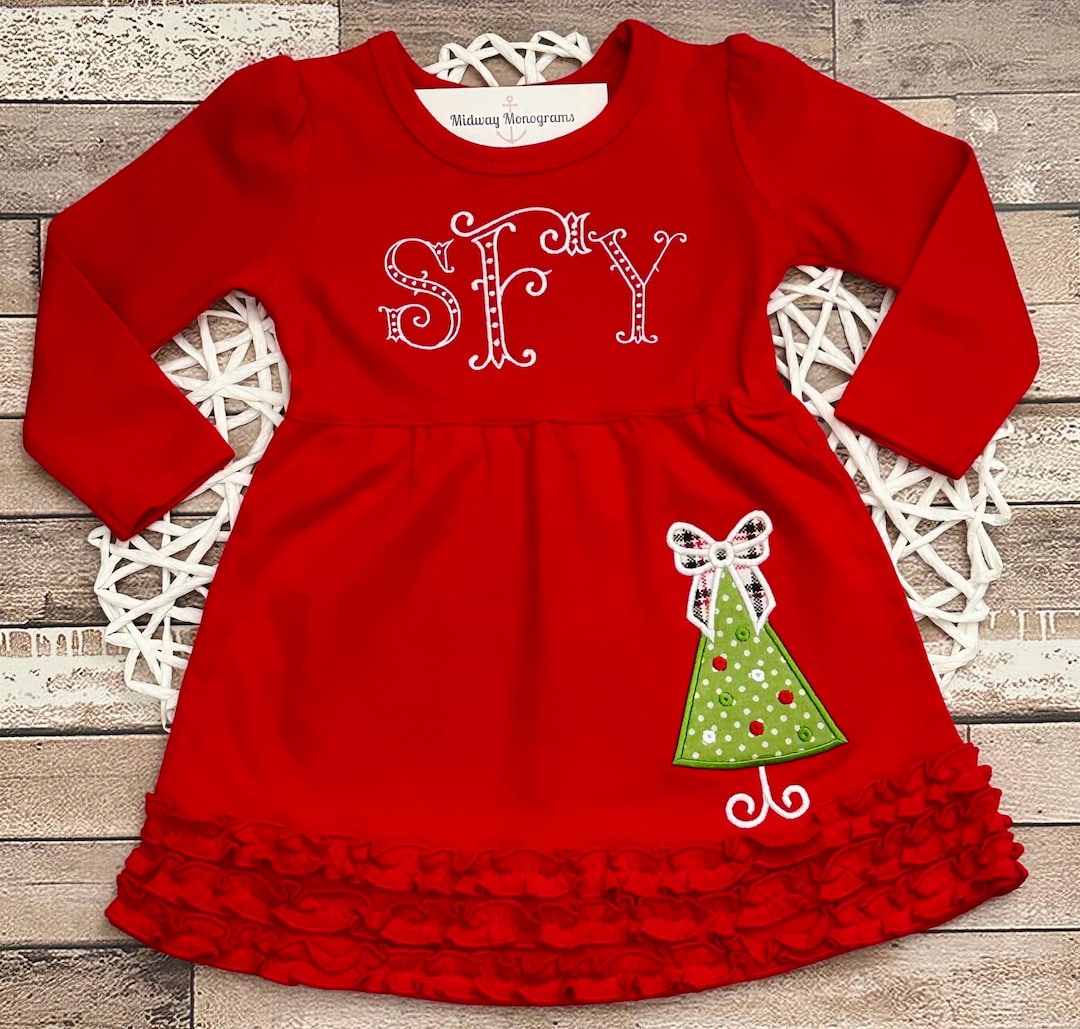 christmas applique dress Red Christmas Friends Appliqu Tulle Party Dress