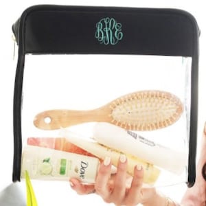 Monogrammed Toiletry Bag: Personalized Travel Gift