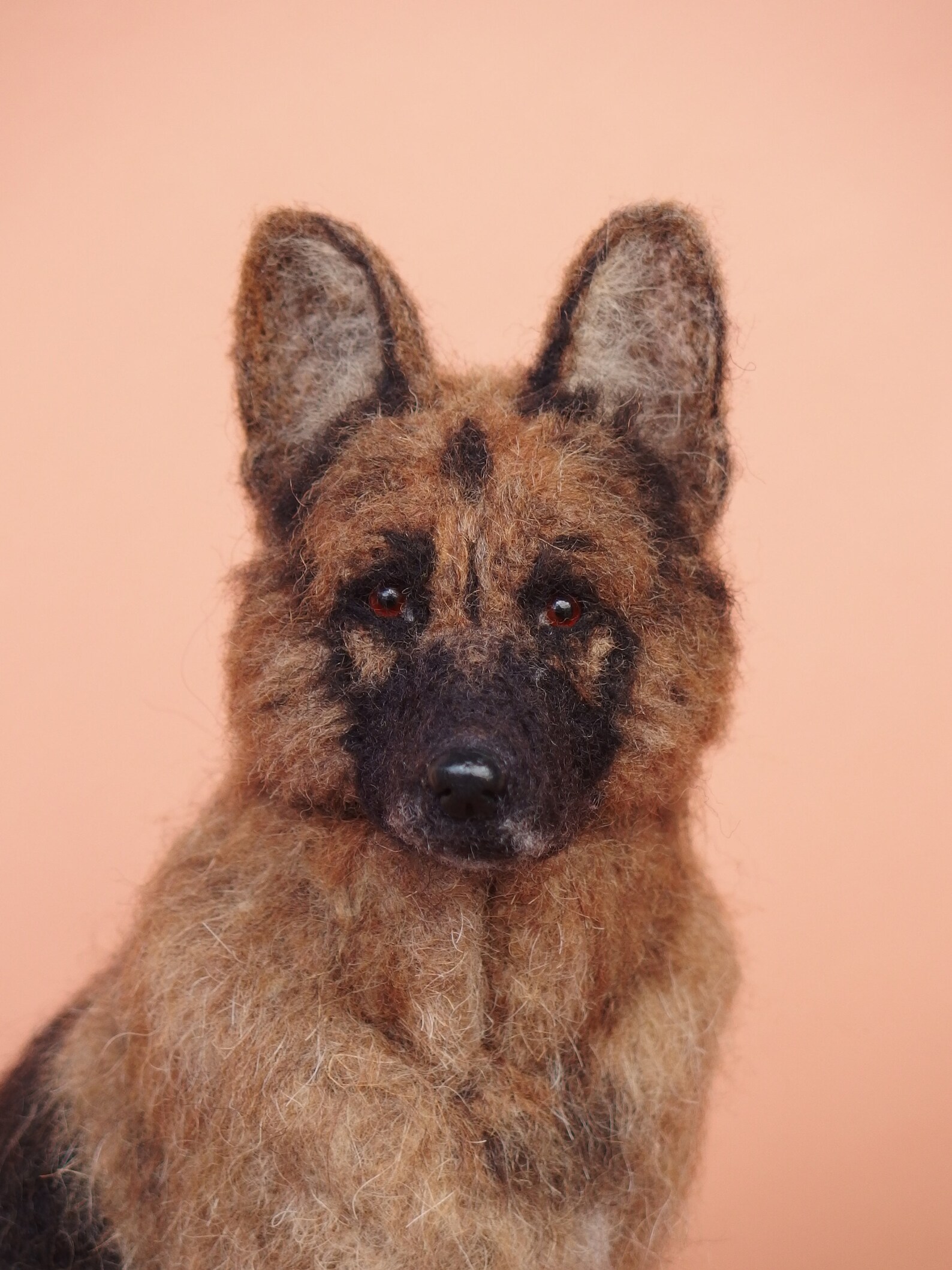 Needle felted German Shepherd dog Etsy