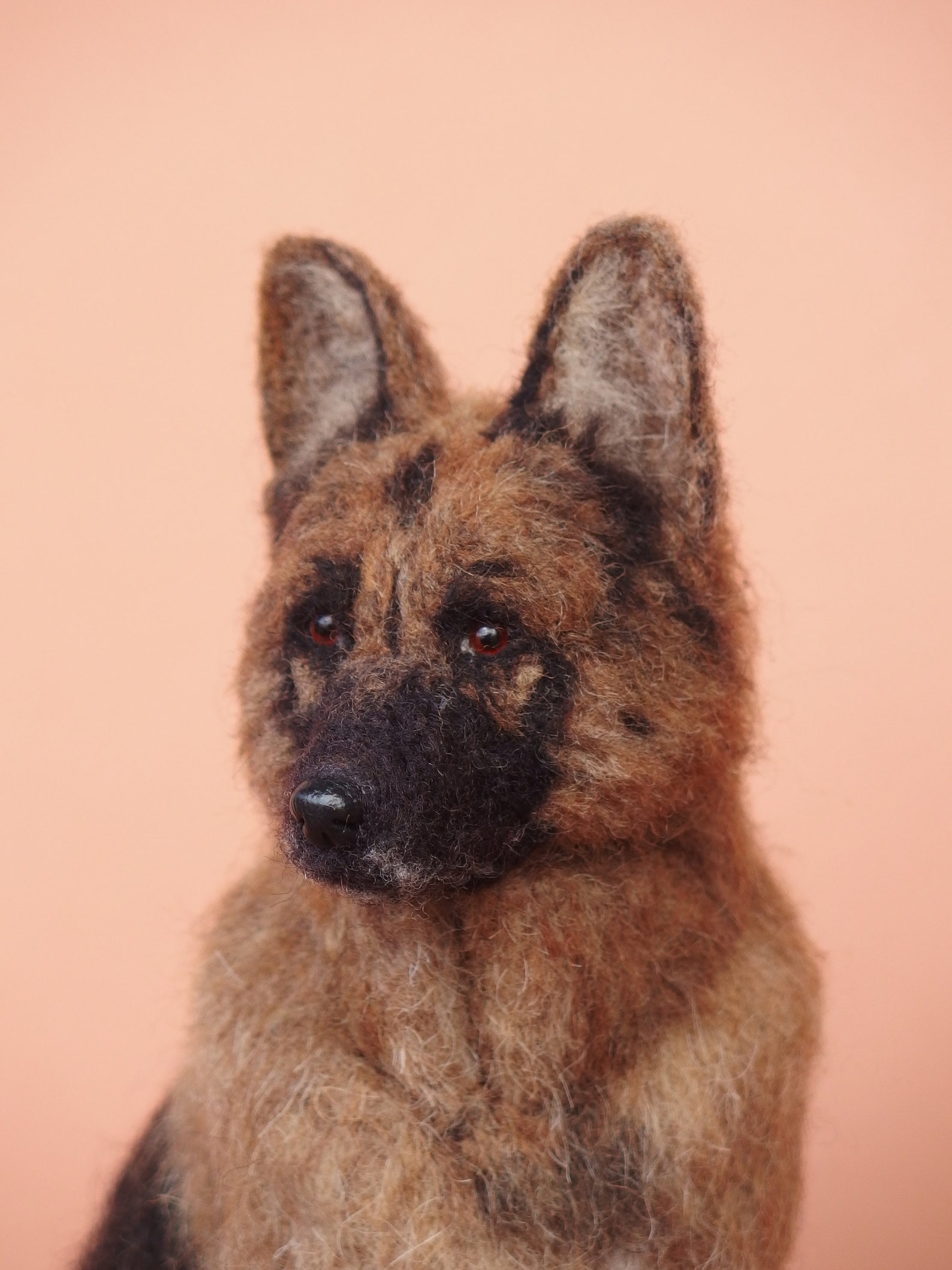 Needle felted German Shepherd dog Etsy