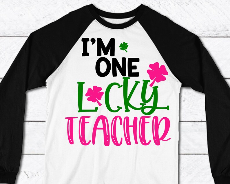 Download One lucky teacher svg St Patricks Day Teacher svg St Pattys | Etsy