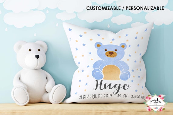 Cuscino per bambini orsacchiotto Orso carino Cuscino per bambini Cuscino  neonato neonato Compleanno del bambino Ragazzo presente bambini -   Italia
