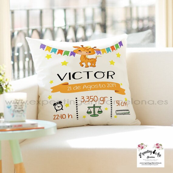 born in 2019 cushion