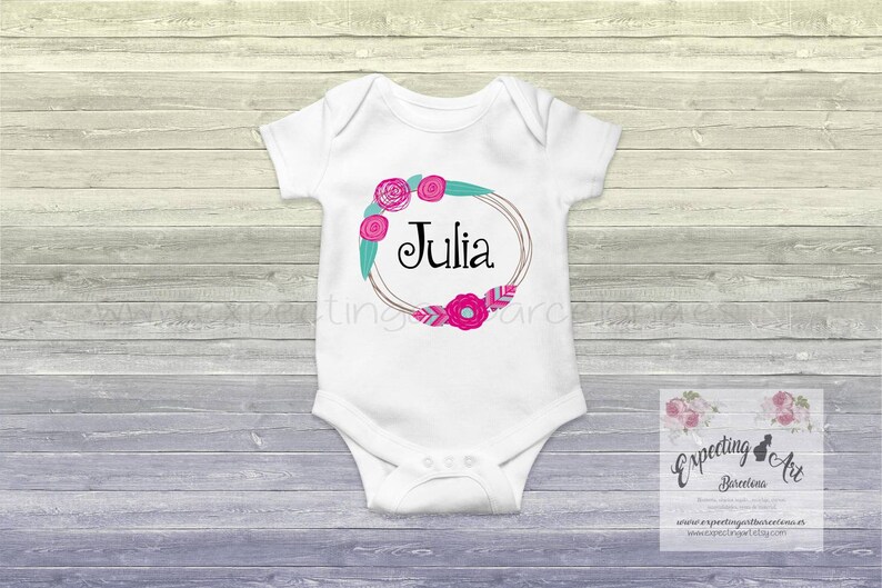 etsy personalized baby clothes