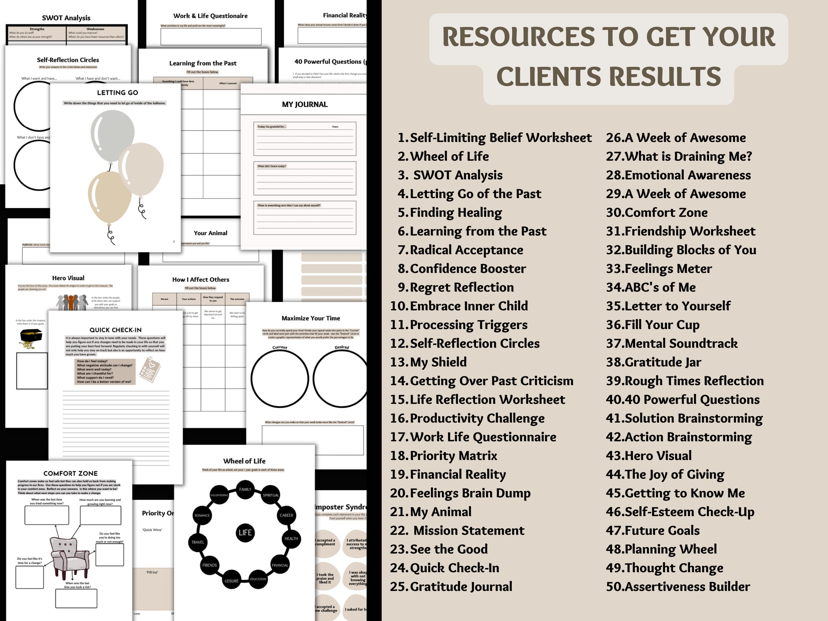 100+ Coaching Worksheets Bundle, Coaching Canva Templates, Editable ...
