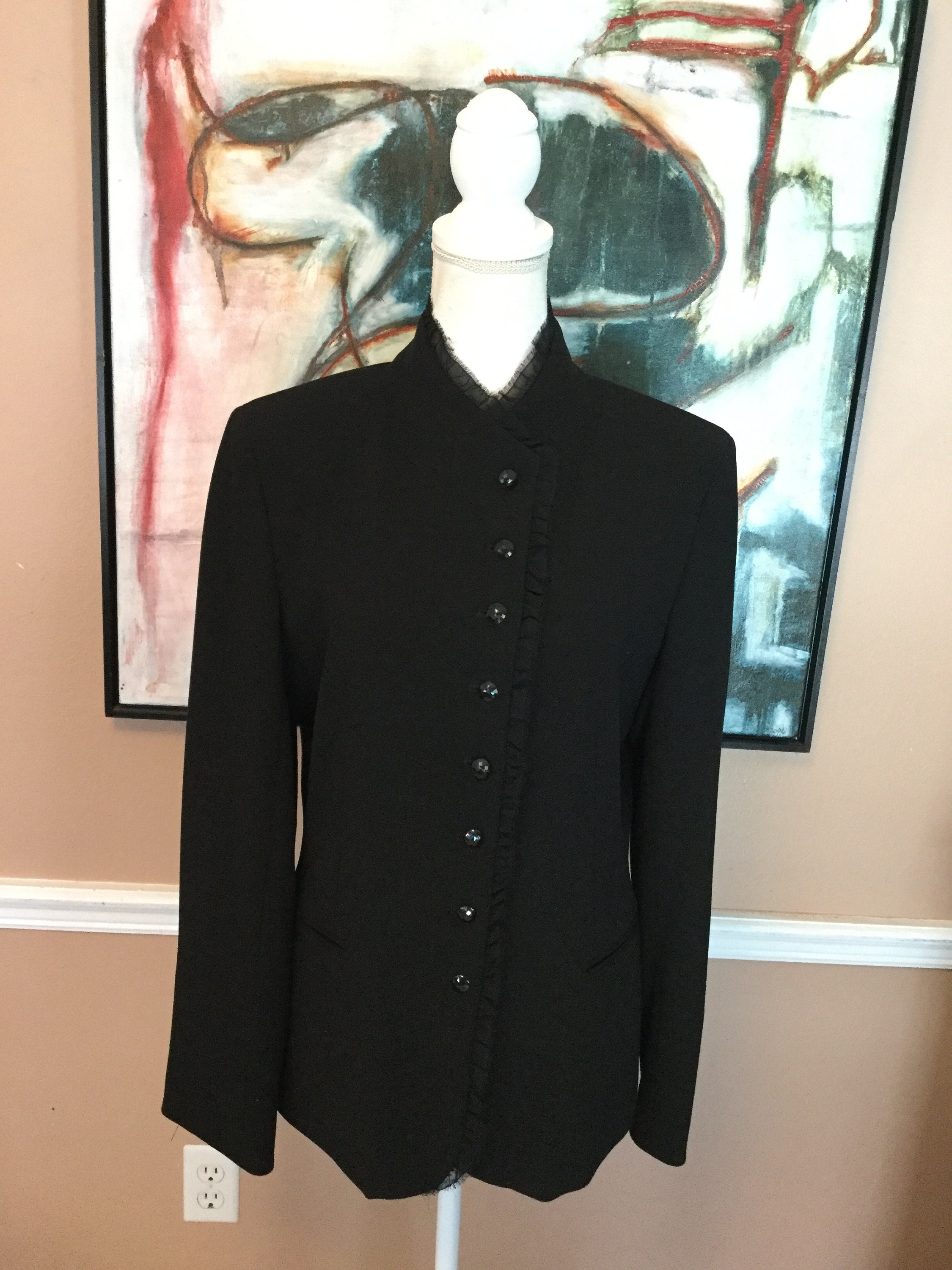 black jacket dressy