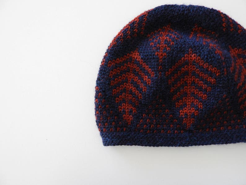 Ferns Beanie Crochet Pattern image 6