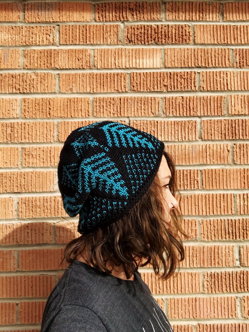 Ferns Beanie Crochet Pattern image 4