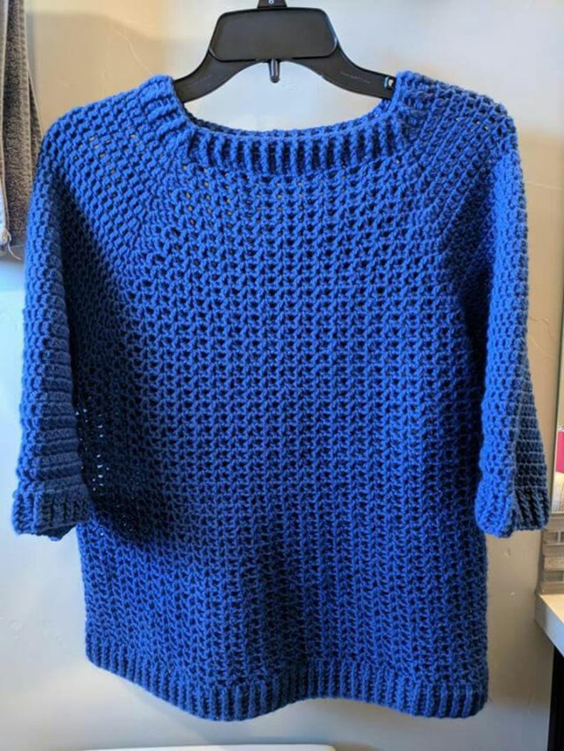 Sweetheart Jersey Crochet Pattern | Etsy